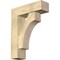 Ekena Millwork Westlake Block Rough Sawn Bracket w/ Offset Brace, Douglas Fir, 8"W x 26"D x 34"H BKT0806X26X34WTL05RDF - alternate 1
